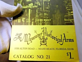 The Museum of Historical Arms  catalog No. 21 1970's - €25,75 EUR
