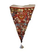 Vintage Russian Soviet Pin Pinback Lot of 82 CCCP Military Awards On A P... - $195.82