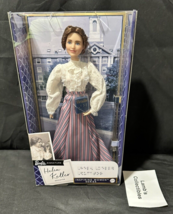 Barbie Inspiring Women Doll 12&quot; Helen Keller Braille Mattel action figure doll - £93.31 GBP