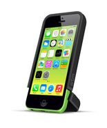 IPHONE 5C STM HARBOUR 2 TOUGH PROTECTIVE CASE COVER STAND BLACK &amp; ORANGE... - $20.00