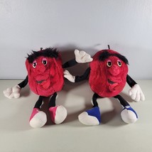 California Raisin Plush Doll Lot Ace Novelty 12&quot; Stuffed Animal 1988 - £12.74 GBP