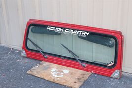 87-95 Chrysler Jeep Wrangler YJ Wind Shield Frame W/ Glass, wipers & visors image 2