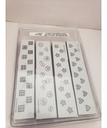 Stampin Up Checkerboard Button Borders 1995 ^ - $12.00