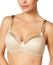 Playtex Love My Curvas Beige Full-Figure Moldeador Balconette Satin-Trim... - $24.94