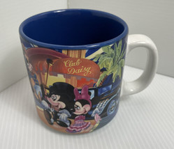 1987 Vintage Disney Mgm Studios Mickey Minnie Mouse Club Daisy Coffee Mug Nwob - $9.49