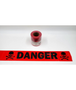Red Danger Skull &amp; Crossbone Halloween Banner Tape Party Decoration 200 ... - £7.07 GBP