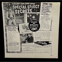 Metzger Productions Print Ad Vintage 1962 Hollywood Gun Special Effects ... - £7.77 GBP