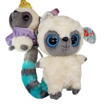 Aurora Yoohoo &amp; Friends 6&quot;  Tail &amp; 8&quot; Plush Stuffed Toys w Tags &amp; Sounds - $15.47