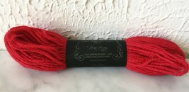 Vintage Paragon 3 Ply Persian Needlepoint Wool Yarn England - 1 Skein Red #179 - £2.66 GBP
