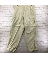 White Sierra Mens XL Pants Convertible Zip Off Legs Nylon Outdoors  - £23.48 GBP
