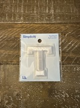 Simplicity Iron On Patch Letter T - $11.76