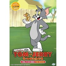 Tom And Jerry Complete Tv Series VOL.1-141 End + Movie Dvd English Dubbed - £22.84 GBP