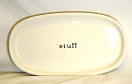 Stoneware Stuff Oval Serving Platter Dinnerware - £17.35 GBP