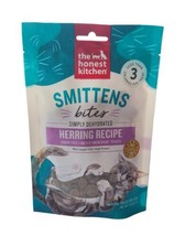 The Honest Kitchen Smittens Bites Herring Recipe Cat Treats 2 oz Grain Free Wild - £10.26 GBP