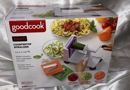 New Goodcook Countertop Vegetable Spiralizer 3 Stainless Steel Blades - $9.40