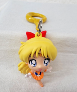Sailor Moon Sailor Venus Backpack Hanger Figure Clip On Keychain Blind Bag - £6.46 GBP