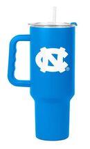 North Carolina Tar Heels Tumbler Blue White 40 oz NCAA Flipside Powder Coat - $74.26 CAD