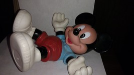 Vintage Mickey Mouse Plastic Figure w/out Pool Float Ring that he used to lie on - $10.00