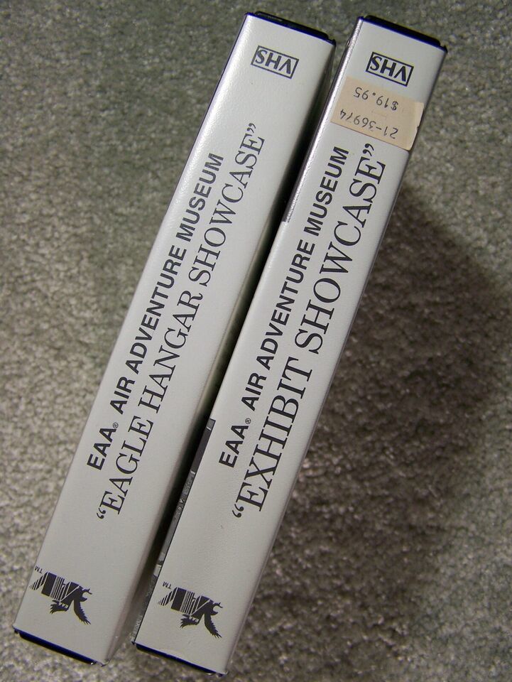 EAA Air Adventure Museum VHS cassette tapes (2) Item image 7