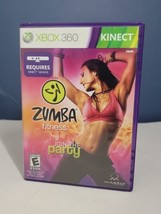 Zumba Xbox 360 Video Game Fitness Join the Party Kinect  For Everyone  complete - £7.11 GBP