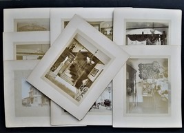 Lot 1896 Antique 8 Photographs Plainfield Nj Oscar Teale Home Architect Magician - £367.86 GBP