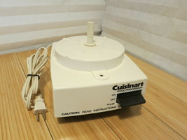 Cuisinart DLC-10E Food Processor Base Replacement Part Tested - £20.68 GBP