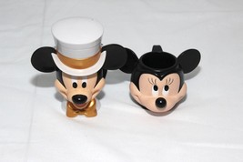 Mickey Mouse Mugs Plastic Set of 2 - £7.68 GBP