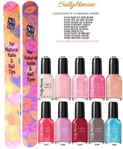 SALLY HANSEN Hard as Nails Nail Color COLLECTION OF 10 SHADES (FULL SIZE... - £23.56 GBP