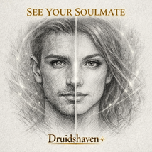 Psychic Soulmate Sketch &amp; Tarot Love Reading – Twin Flame Drawing - $12.97