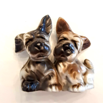 SKUNK BASE  Salt Pepper Shakers 1950s VTG Japan Rustic Farmhouse Granny ... - £15.49 GBP