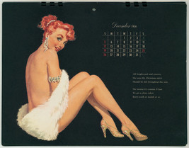 1954 Esquire Pin-Up Girl Complete Calendar ~ Ernest Chiriacka aka Darcy Art - $297.00