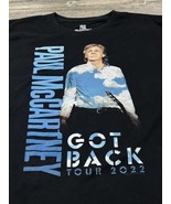 2022 Paul McCartney Got Back Tour T-Shirt, Black Sz. 3XL/XXX  (Fits Like... - £14.24 GBP