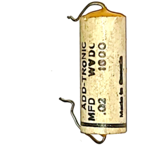 Add-Tronic .02MFD 1600wvdc axial capacitor 20NF Tested - $4.53