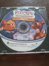 Rudolph The Red-Nosed Reindeer Family Fun Pack PC CD coloring page desktop games - £67.67 GBP