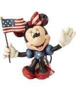 Enesco Disney Traditions by Jim Shore Patriotic Minnie Mouse Miniature F... - $40.73 CAD