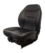 Milsco Brand CR100 Black Vinyl Seat &amp; Suspension for Skid Steers, Mowers... - €466,80 EUR