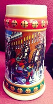 Vintage 1994 Budweiser Hometown Holiday Stein  image 4