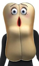 Sausage Brenda Bun Mask Adult Food Animated Halloween Funny Unique GC5601 - £31.35 GBP