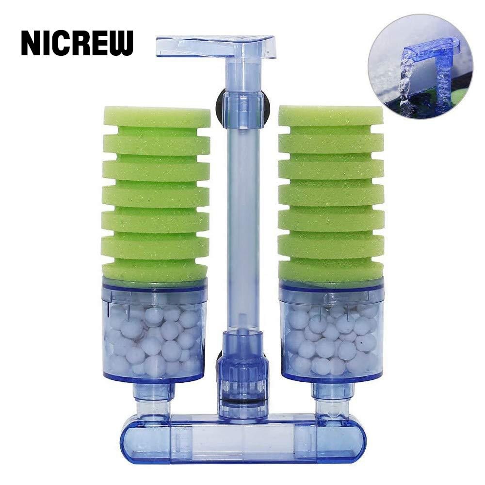 Aquarium Sponge Filter Ultra Quiet Fish Tank Biochemical Sponge Filter A... - $15.00+