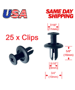 Set x 25 Bumper Fender Liner Screw Trim Retainer Clips 86590-28000 for H... - $6.88