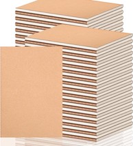 60 Pack Yotnus Blank Notebook Bulk Set Kraft Lined Paper Journals 5.5x8.... - $39.00