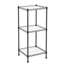 3-Tier Bathroom Shelf, Wire Shelving Unit, Metal Storage Rack For Small ... - £43.44 GBP