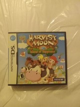 Harvest Moon Island of Happiness (Nintendo DS, 2008) CIB Complete Case M... - $28.04