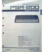 Yamaha PSR-200 Portatone Electronic Keyboard Original Service Manual Boo... - £27.49 GBP