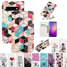 For Samsung Galaxy S10e S10+ S10 Pattern Magnetic Wallet Flip Stand Cover Case - £42.19 GBP