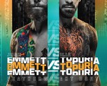UFC Fight Night Poster 11x17 Inches - Josh Emmett vs Ilia Topuria - NEW USA - $19.99