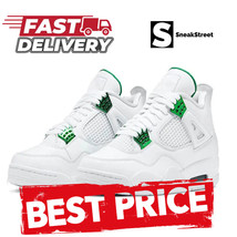Sneakers Jumpman Basketball 4, 4s - Metallic Green (SneakStreet) - $89.00
