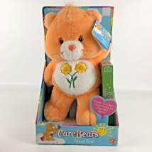 Care Bears Friend Bear 12” Plush Stuffed Toy Parade VHS Cartoon Video Ne... - $98.95