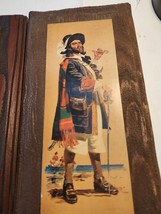 Wood Panel Of Blue Beard Pirate - £7.97 GBP