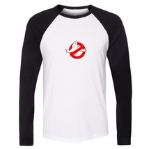 Ghostbusters Design Mens Raglan Casual T-Shirts Graphic Print O-Neck Tops Shirts - £13.02 GBP